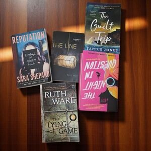 Set of 5 Mystery and Thriller Books